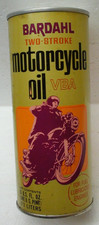 Vintage NOS Bardahl Motorcycle Pint Oil Can VBA Two Stroke Racing Oil Seattle WA picture