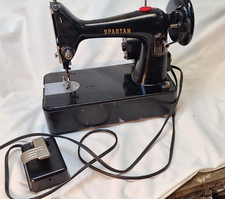 Vtg. Singer Simanco Spartan 192K Sewing Machine Simanco   RFJ 98Working picture