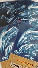 Yu-Gi-Oh Kaiba 4kids English Anime Style Card - Duel-Monsters - Blue-Eyes picture