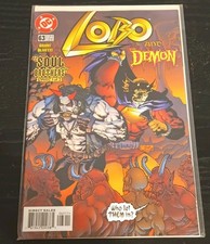 Lobo 63 Low Print Run Ariel Olivetti Cover Alan Grant DC 1999 High Grade NM- picture
