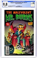 Malevolent Mr. Burns #1 CGC 9.8 2013 4745581021 picture