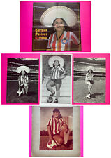 Mexican vintage Lot CARMEN SALINAS Chivas de Guadalajara Soccer team 1970s RARE picture