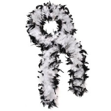 SOGUGOM 50G/35G Turkey Feather Boa, 2 Yards Boa for 1920s Accessories picture