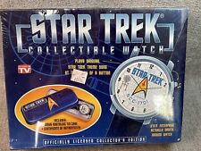 Star Trek Collectible Watch Plays Theme by Value Center 1998 Collector's Edition picture