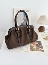 Prada Vintage Crest Logo Canvas Doctor Bag picture