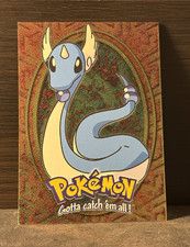 Topps 1999 Pokémon Gotta Catch 'Em All E11/12 Dragonair Holo Black Logo picture