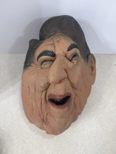 Vintage 1995 Paper Magic Group Ronald Reagan Latex Mask Halloween President picture