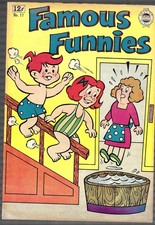 Famous Funnies #17 (Super/I.W. Publishing 1964) 8.0 VF/NM – Classic Silver Age  picture