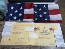 2 U.S FLAG Flown Over US Capitol Building Senator AL Green 3x5 ft picture