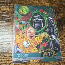Dr. Doom - 1995 Fleer Marvel Metal #128 picture