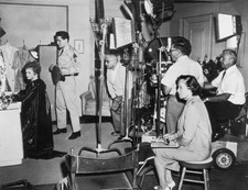 Full length image American film director Norman Taurog watching So- Old Photo picture