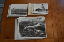 Large Collection of 258 Vintage Aviation & Aircraft Photographs – 1960s–1970s picture