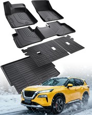 Floor Mats for Nissan Rogue 2026 2025 2024 2023 2022 2021 Accessories, All Weath picture