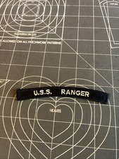 Vintage U.S.S. Ranger Black Patch picture