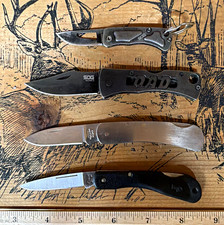 Case. Bear & Sons, SOG Mixed Lot of 4 Folding Pocketknives Liner Lock picture