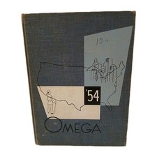 ann arbor high school yearbook 1954 Michigan picture