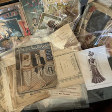 HUGE  12+lb Lot  19th-20thc VIntage & Antique Ephemera Books Albums Photographs picture