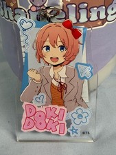 Sayori Iyowa Art Acrylic Keychain Doki Doki Literature Club DDLC x Tokyo Tower picture