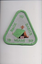 1992 Miami Back To Basics patch picture