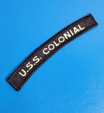 US Navy U.S.S. COLONIAL Casa Grande-Class Dock Landing Ship LSD-18 BLUE UIM picture