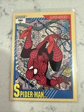 1991 Impel Marvel Super Heroes Series 2 Spider-Man Trading Card #1 picture