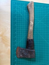 Woodings Verona US96 Vintage Camp Hatchet Axe Wood Handle Restoration Project picture