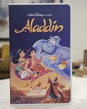 Disney Classic Aladdin VHS Boxed Silk Touch Throw Blanket 50