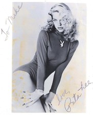 Rita Lee VINTAGE Signed Promo Playboy Playmate Miss November 1977 picture