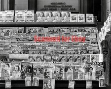 Circa 1938 Omaha Nebraska News Stand 8x10 Photo  picture
