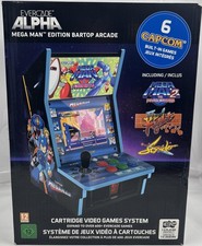 EVERCADE ALPHA MEGA MAN EDITION CAPCOM 6-BUILT IN GAMES 1-2 PLAYERS picture
