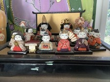 Antique Japanese dolls picture