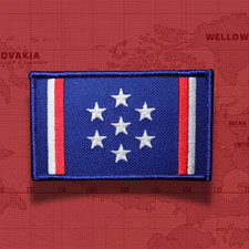 Ace Combat - Federation of Central Usea flag cosplay Morale War Aviation Patch picture