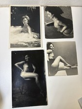 Vintage 1950’s Photos ~ Hawaii Portrait Girls ~ Lot Of 4 ~ Various Sizes ~ READ  picture
