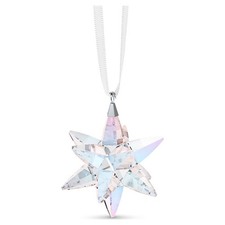 Swarovski Crystal Star Ornament, Shimmer, Small, White 5715080 picture