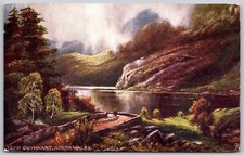 Tuck's Oilette No 1723 - LLyn Gwynant - Picturesque North Wales - Postcard 8969 picture