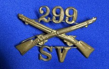 Antique 299 SV Sons of Veterans  Infantry Insignia PIN picture