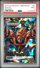 2015 Marvel Vibranium Refined /99 Sentry PSA 9 MINT picture