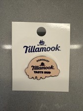 Tillamook Dairy Collectible Pin Honorary Taste Bud - Ice Cream Scoop - BRAND NEW picture