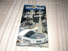 SKYDOME WORLD'S GREATEST ENTERTAINMENT CENTER TORONTO ONTARIO 1980s BROCHURE picture