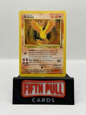 Pokemon Moltres 12/62 Rare Fossil Unlimited Holo picture