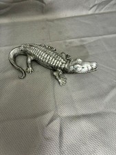 Vintage Arthur Court Designs 1975 Alligator Crocodile Hinged Box 10
