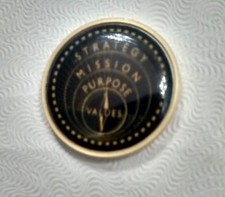 Rare pre 2003 UPS Corporate Mission Golf Ball Marker picture