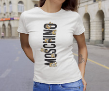 Moschino Teddy Bear T Shirt Logo High Quality Print  Graphic UK stock picture