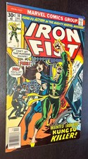 IRON FIST #10 (Marvel Comics 1976) -- Bronze Age Superheroes -- FN+ picture