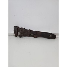 Vintage Coes Wrench Co. Springfield Massachusetts Adjustable Monkey Wrench 10in picture