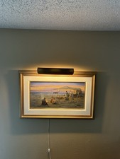 Pete Plastow (1930-2021) Original Western Oil On Board Signed Painting picture