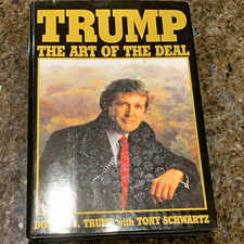 Donald J. Trump Signed Trump: The Art of the Deal Hardcover 2016 Edition picture