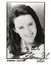 SHEENA EASTON ,  AUTOGRAPHED  8