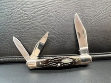 Vintage Case XX 6383 Whittler Rare Old Folding Knives 1979 picture