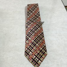 Nishijin-Ori/Nishijin Textile Colorful Check Pattern With Tie Pins Pre-owned K picture